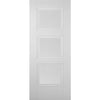 EasiKit Internal Door and Frame Kit - Amsterdam 3 Panel Internal Door - White Primed