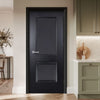 EasiKit Internal Door and Frame Kit - Arnhem 2 Panel Black Primed Internal Door