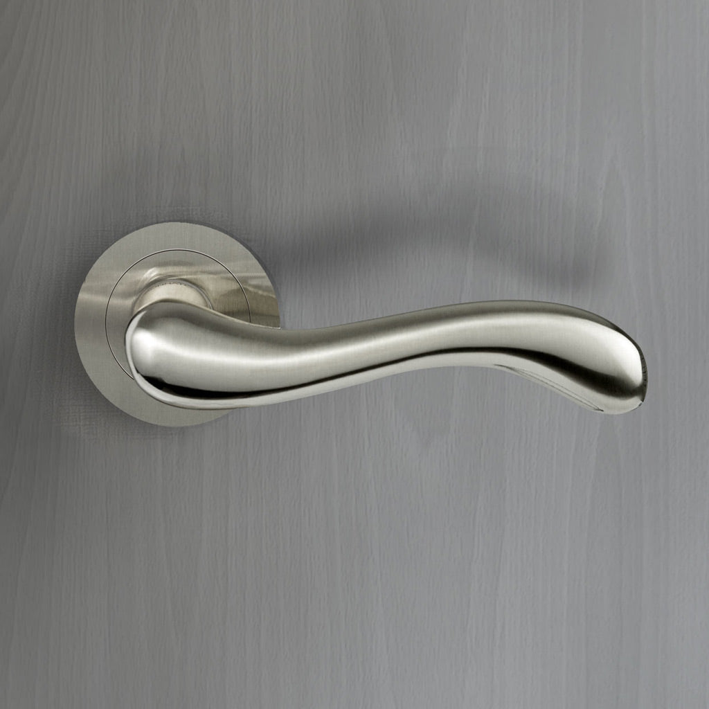 Bari Door Lever Handle - Satin Finish