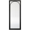 Melrose Black Internal Door Pair - Reeded Glass - Prefinished