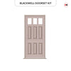 Exterior Victorian Blackwell 3L 6P Front Door and Frame - Colour and Glass Options