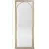 Melrose Blonde Oak Internal Door Pair - Reeded  Glass - Prefinished