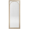 Melrose Blonde Oak Internal Door - Reeded  Glass - Prefinished