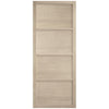 Soho Blonde Oak Panel Internal Door Pair - Prefinished