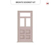 Exterior Victorian Bronte 3L 4P Front Door and Frame - Colour and Glass Options