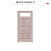 Exterior Victorian Bronte 1L 6P Front Door and Frame - Colour and Glass Options