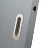 Burbank 120mm Sliding Door Oval Flush Pulls Pair and Single Finger Pull - Satin Stainless Steel