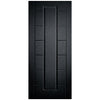 Cairgorm Black Grained Internal PVC Door