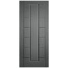 Cairgorm Slate Grey Grained Internal PVC Door