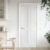 EasiKit Internal Door and Frame Kit - Canterbury 4 Panel DSN Shaker Internal Door - White Primed