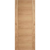 EasiKit Internal Door and Frame Kit - Carini 7 Panel Oak Flush Internal Door