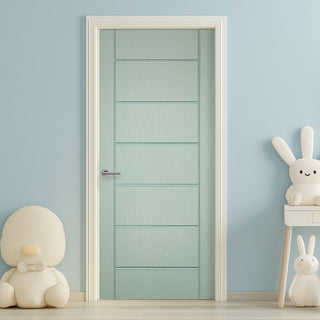 Image: Carolina Chartwell Green Grained Internal PVC Door