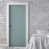 V-Line® Grooved Flush Door V083 - Premium Primed - Six Colour Options