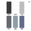 V-Line® Grooved Flush Door V083 - Premium Primed - Six Colour Options