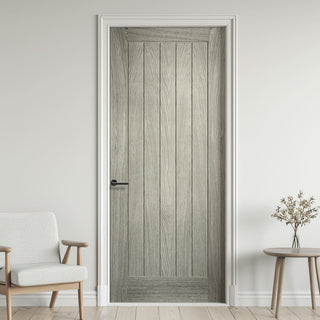 Image: Cottage Light Grey Door - Laminated - Prefinished