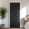 V-Line® Grooved Flush Door V003 - Premium Primed - Six Colour Options