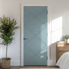 V-Line® Grooved Flush Door V003 - Premium Primed - Six Colour Options