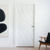 V-Line® Grooved Flush Door V039 - Premium Primed - Six Colour Options