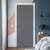 V-Line® Grooved Flush Door V020 - Premium Primed - Six Colour Options