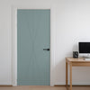 V-Line® Grooved Flush Door V040 - Premium Primed - Six Colour Options