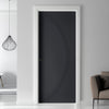 V-Line® Grooved Flush Door V008 - Premium Primed - Six Colour Options