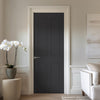 V-Line® Grooved Flush Door V078 - Premium Primed - Six Colour Options