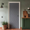 V-Line® Grooved Flush Door V031 - Premium Primed - Six Colour Options