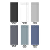 V-Line® Grooved Flush Door Pair V019 - Premium Primed - Six Colour Options