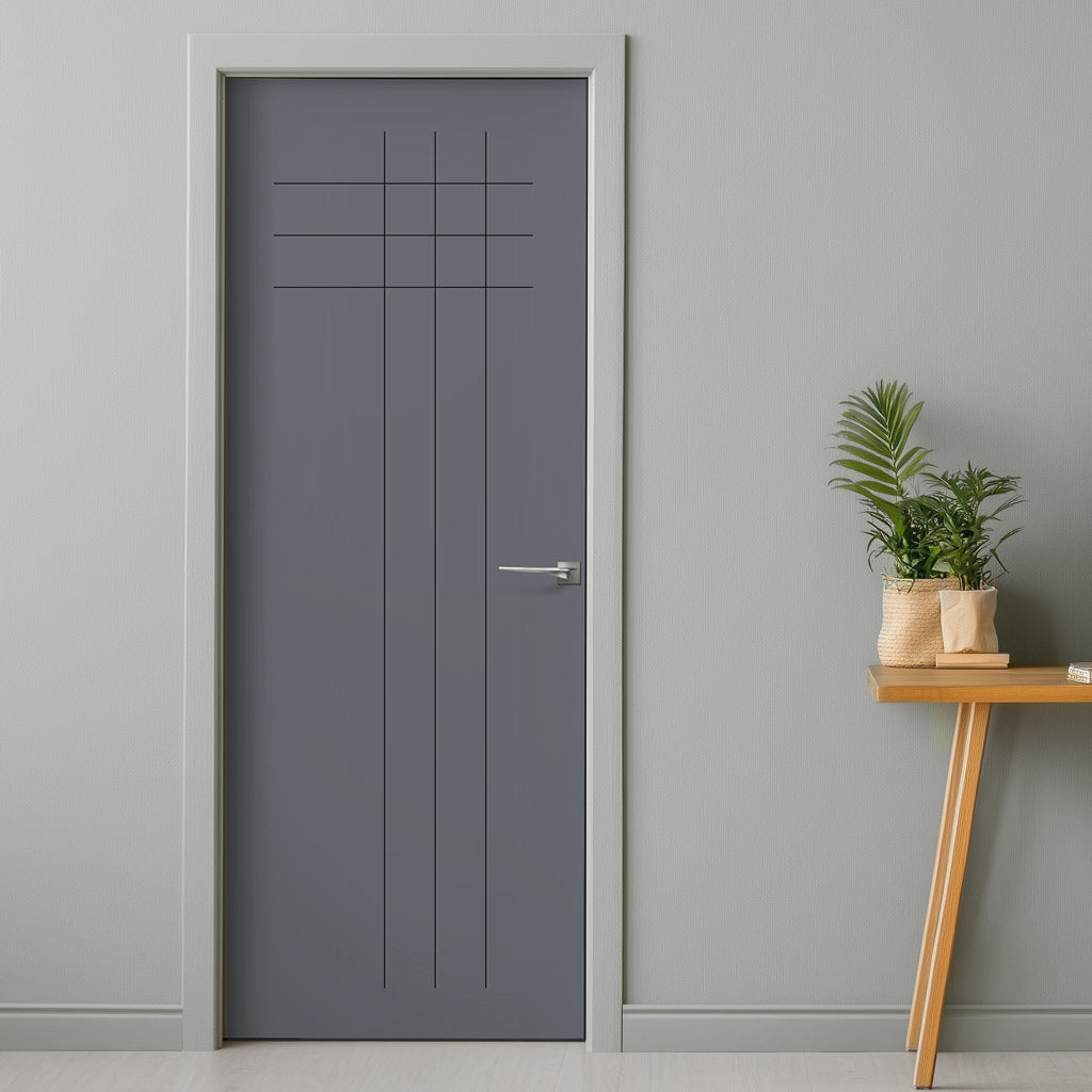 Fire Line V074-FD Fire Rated Interior Door - Premium Primed - Six Colour Options