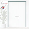 Thruframe Interior Sage Sky Primed Door Lining Frame - Suits Standard Size Double Doors