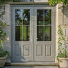 Made to Measure External Salisbury Traditional French Doors - 57mm Thick, Six Colour Options - Double Glazing