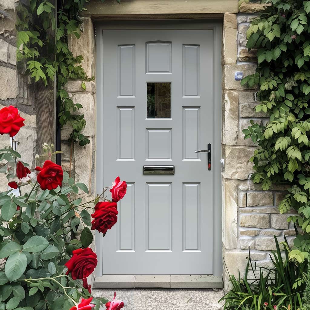 York Meranti Hardwood Wooden Front Door - Fit Your Own Glass