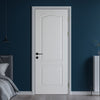 White Fire Internal Door, Textured Classical 2 Panel Internal Door - 1/2 Hour Rated - White Primed