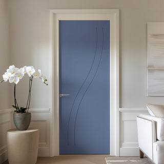 Image: Fire Line V075-FD Fire Rated Interior Door - Premium Primed - Six Colour Options