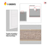 Fire Line V084-FD Fire Rated Interior Door - Premium Primed - Six Colour Options