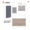 Fire Line V080-FD Fire Rated Interior Door - Premium Primed - Six Colour Options