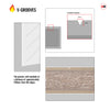 Fire Line V070-FD Fire Rated Interior Door - Premium Primed - Six Colour Options