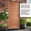 Hayes Flush External Hardwood Front Door and Frame Set