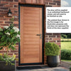 Hayes Exterior Hardwood Front Door