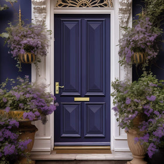 Image: Islington 4 Panel Exterior Hardwood Front Door