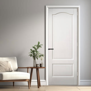 Image: EasiKit Internal Door and Frame Kit - Kent 2 Panel Internal Door - White Primed