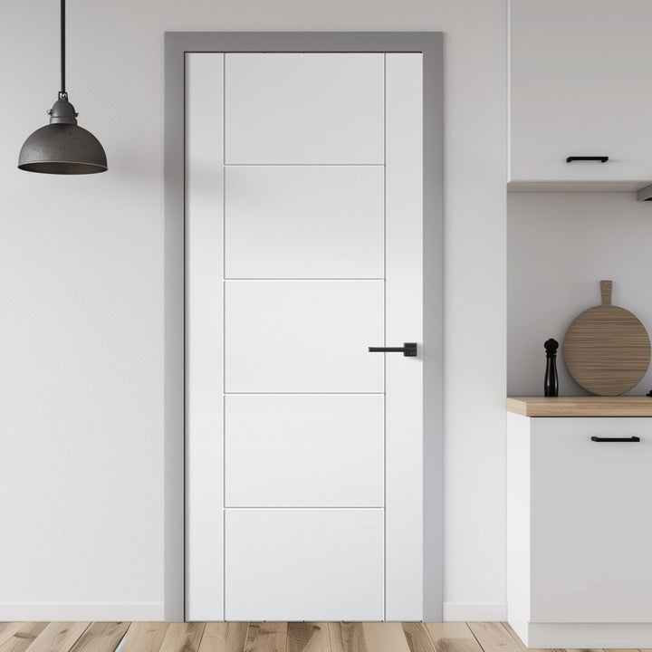 White Fire Doors