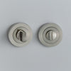 Milan Bathroom Round Thumb Turn - Satin Finish