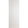 Moulded Mayfair 4 Panel White Primed Internal Door