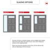 Exterior Victorian Nightingale 1L 4P Door with Single Sidelight - Customisable: Size, Colour, Glass and Sidelight Options