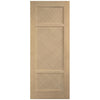 Alvin Oak Panel Internal Door - Prefinished