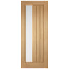 Mexicano Internal Door Pair - Offset Glazed - Prefinished