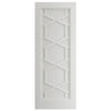 EasiKit Internal Door and Frame Kit - JB Kind Shaker Quartz Internal Door - White Primed