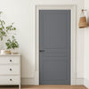 V-Line® Grooved Flush Door V082 - Premium Primed - Six Colour Options