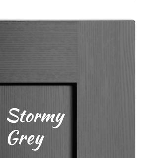 Image: Bespoke Door Stormy Grey Finish